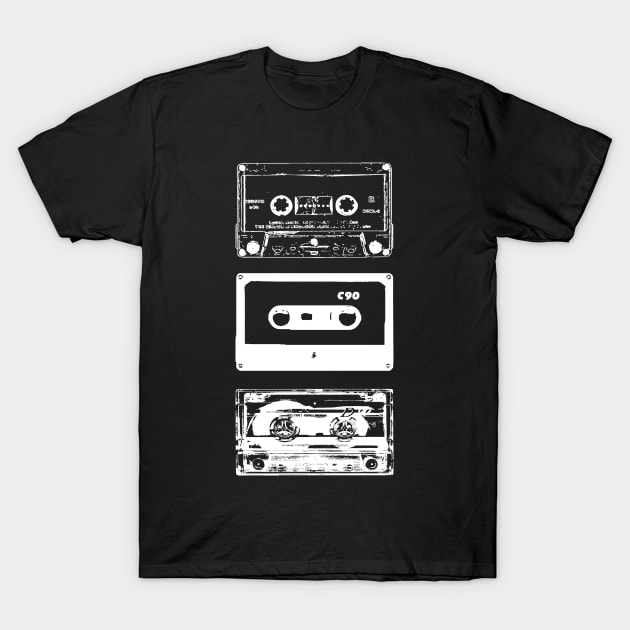 Retro tapes T-Shirt by NineBlack
